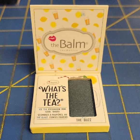 theBalm What's the Tea? Eyeshadow - The Buzz Blue NIP - Picture 1 of 3